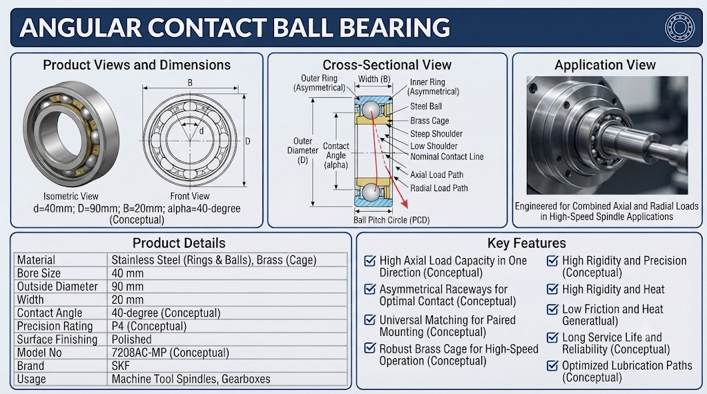 Angular Contact Ball Bearing