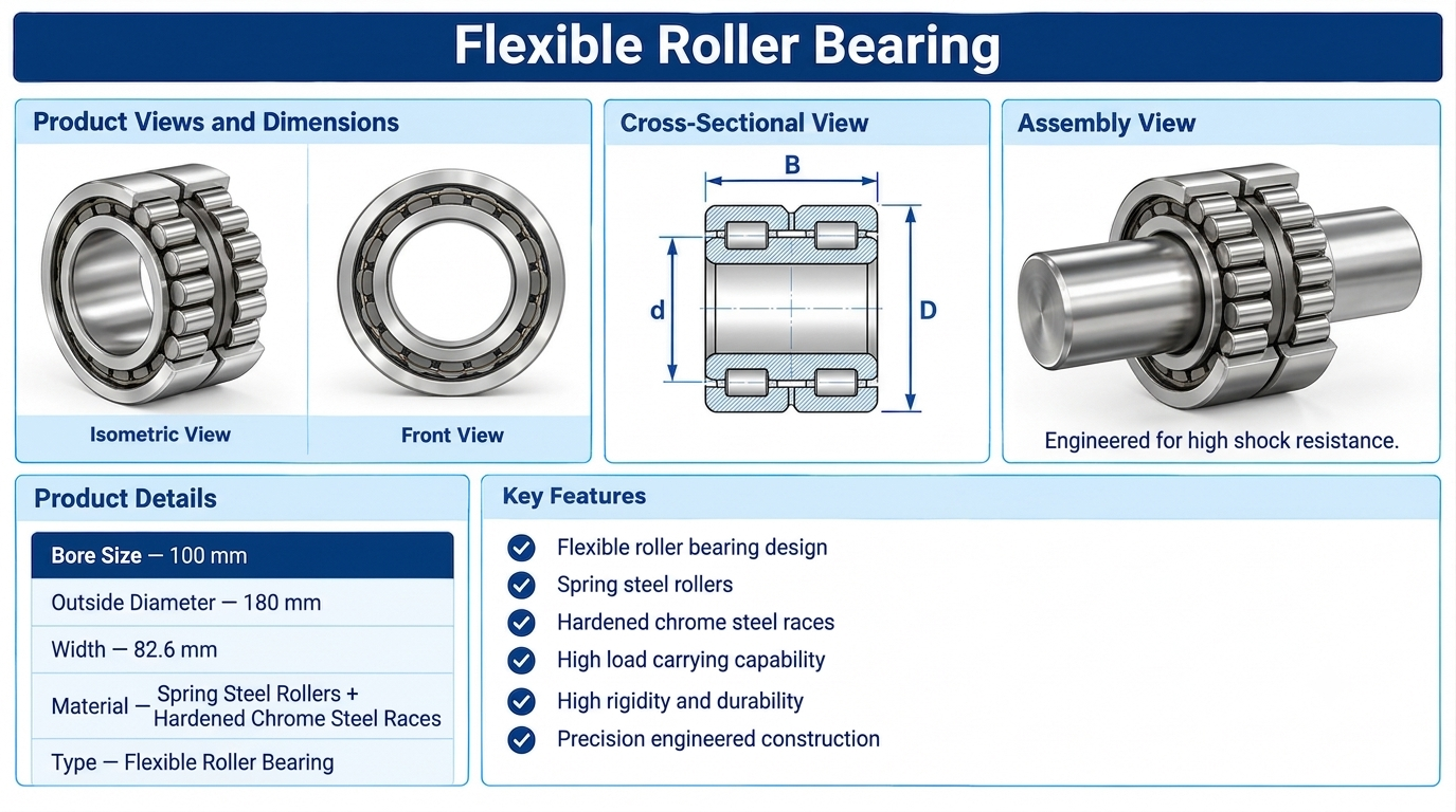 Flexible Roller Bearing Specification