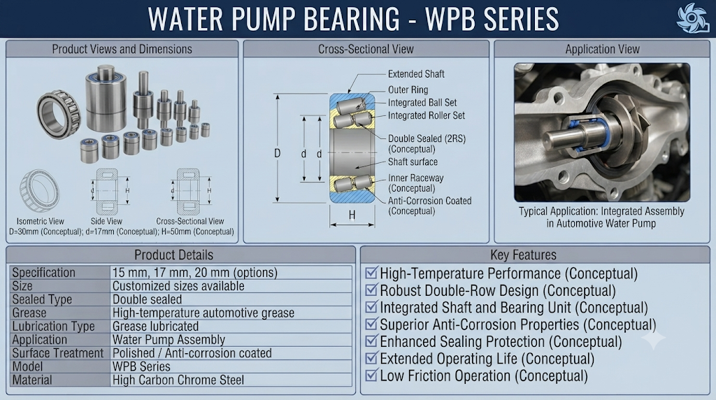 Water Pump Bearing